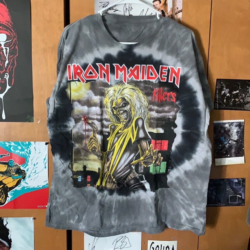 Iron Maiden tye dye